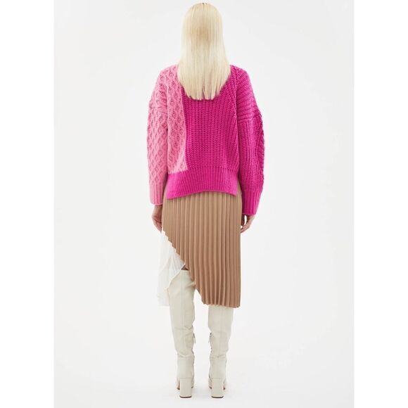 Andersson Bell Alto Wool blend contrast sweater - Picture 5 of 11
